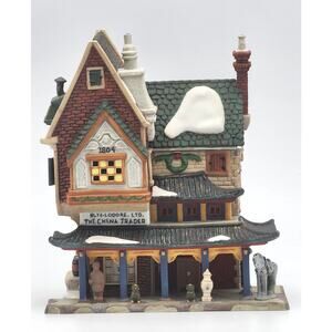 Department 56 The China Trader 58447 Dickens Village Series Porcelain Retired